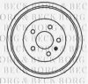 VW SVW 1JD609617 Brake Drum